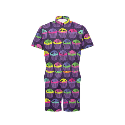 CupCake Halloween Men's Romper