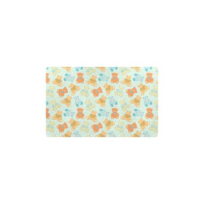 Bear Pattern Print Design 02 Kitchen Mat