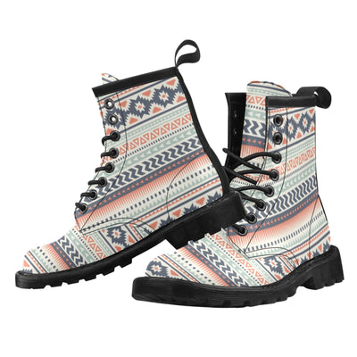 Tribal Aztec vintage pattern Women's Boots