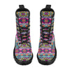Indian Navajo Color Themed Design Print Women's Boots