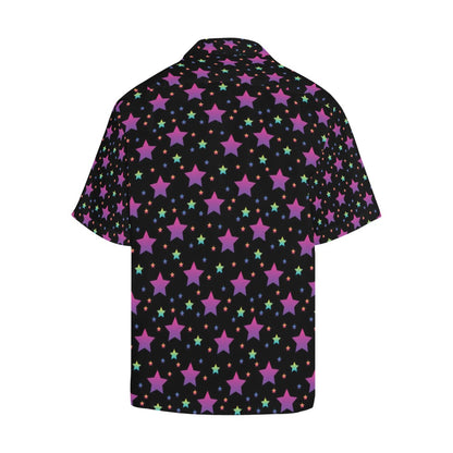 Star Print Design LKS305 Men's Hawaiian Shirt