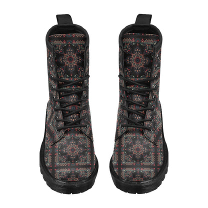 Bandana Print Design LKS307 Women's Boots