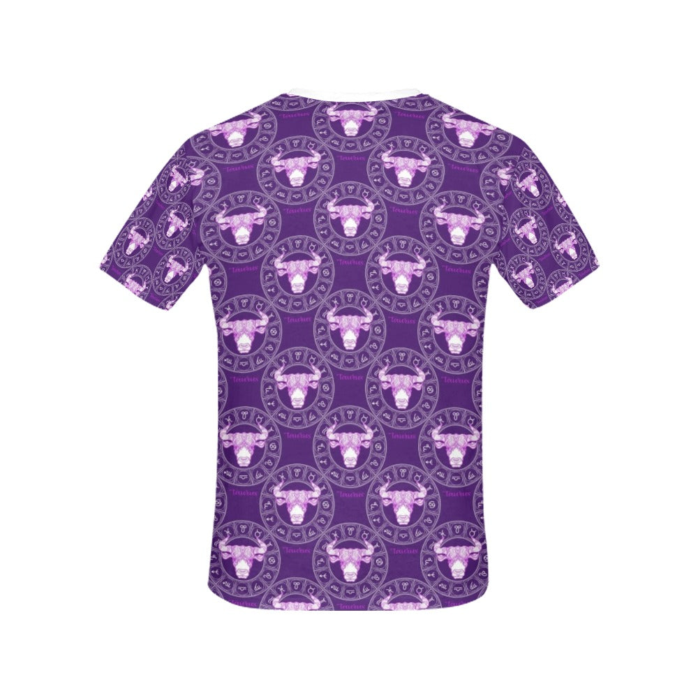 Taurus Print Design LKS303 Women's  T-shirt