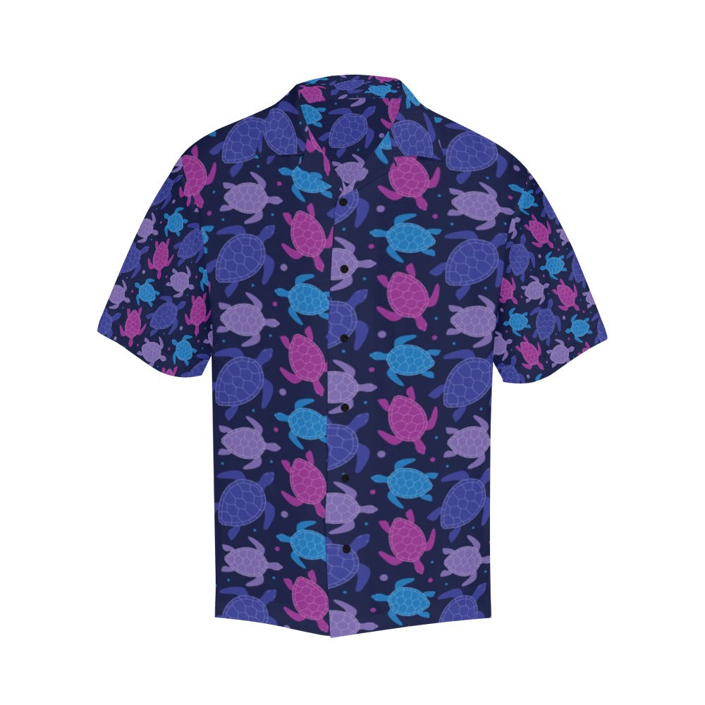 Sea Turtle Print Design LKS309 Men's Hawaiian Shirt