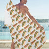 Sandwich Print Design LKS302 Beach Towel 32" x 71"