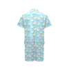 Alpaca Pattern Print Design 06 Men's Romper