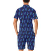 Music note Pattern Print Design A04 Men's Romper