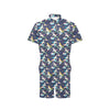 Unicorn Print Design LKS304 Men's Romper