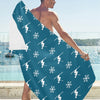 Ski Print Design LKS301 Beach Towel 32" x 71"