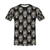 Skull King Print Design LKS3010 Men's All Over Print T-shirt