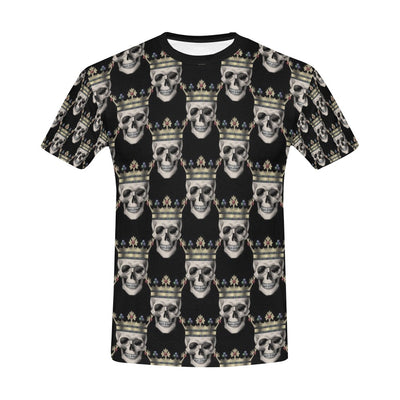 Skull King Print Design LKS3010 Men's All Over Print T-shirt