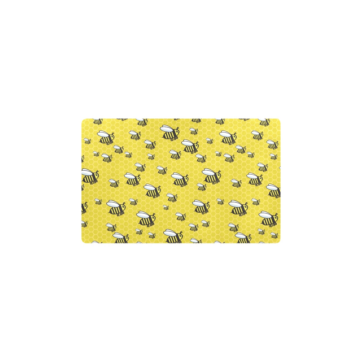 Bee Cute Print Design LKS308 Kitchen Mat