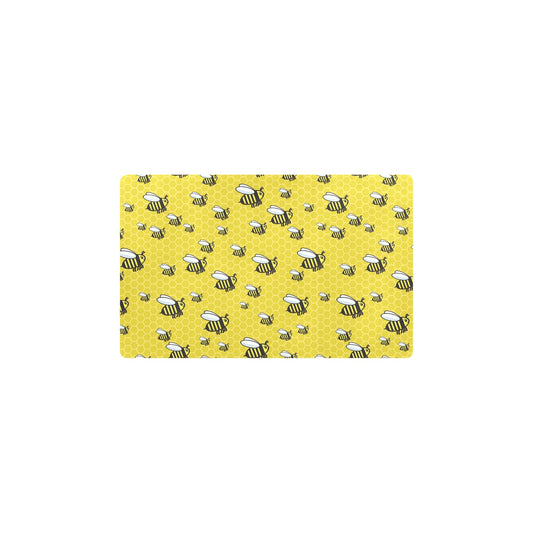 Bee Cute Print Design LKS308 Kitchen Mat