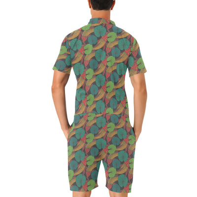 KOI Fish Pattern Print Design 01 Men's Romper