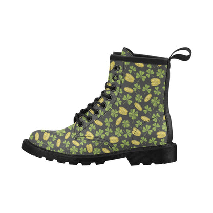 St Patricks Day Print Design LKS305 Women's Boots