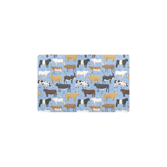 Cattle Pattern Print Design 02 Kitchen Mat