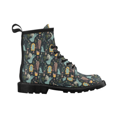 Creepy Print Design LKS303 Women's Boots
