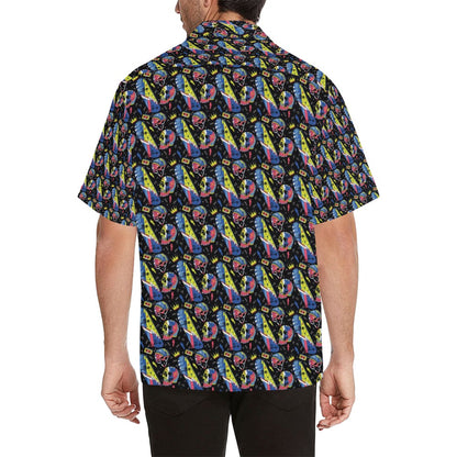 Skateboard Print Design LKS304 Men's Hawaiian Shirt