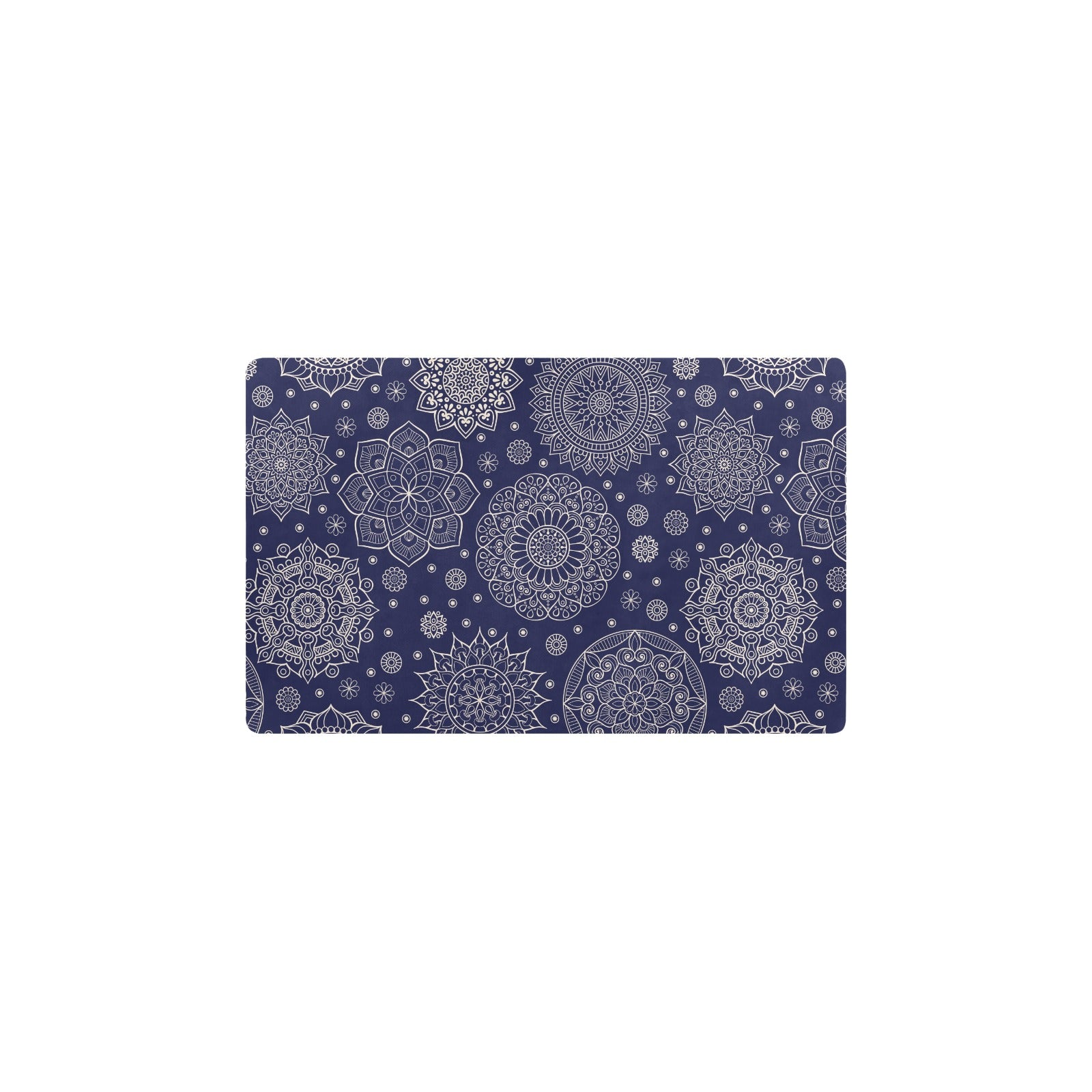 Mandala Pattern Print Design 02 Kitchen Mat