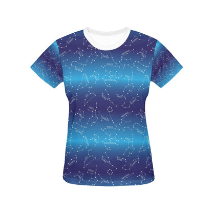 Virgo Print Design LKS302 Women's  T-shirt