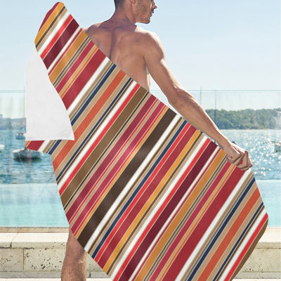 Serape Print Design LKS301 Beach Towel 32" x 71"