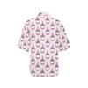 Cupcakes Unicorn Print Pattern Women's Hawaiian Shirt