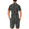 KOI Fish Pattern Print Design 02 Men's Romper