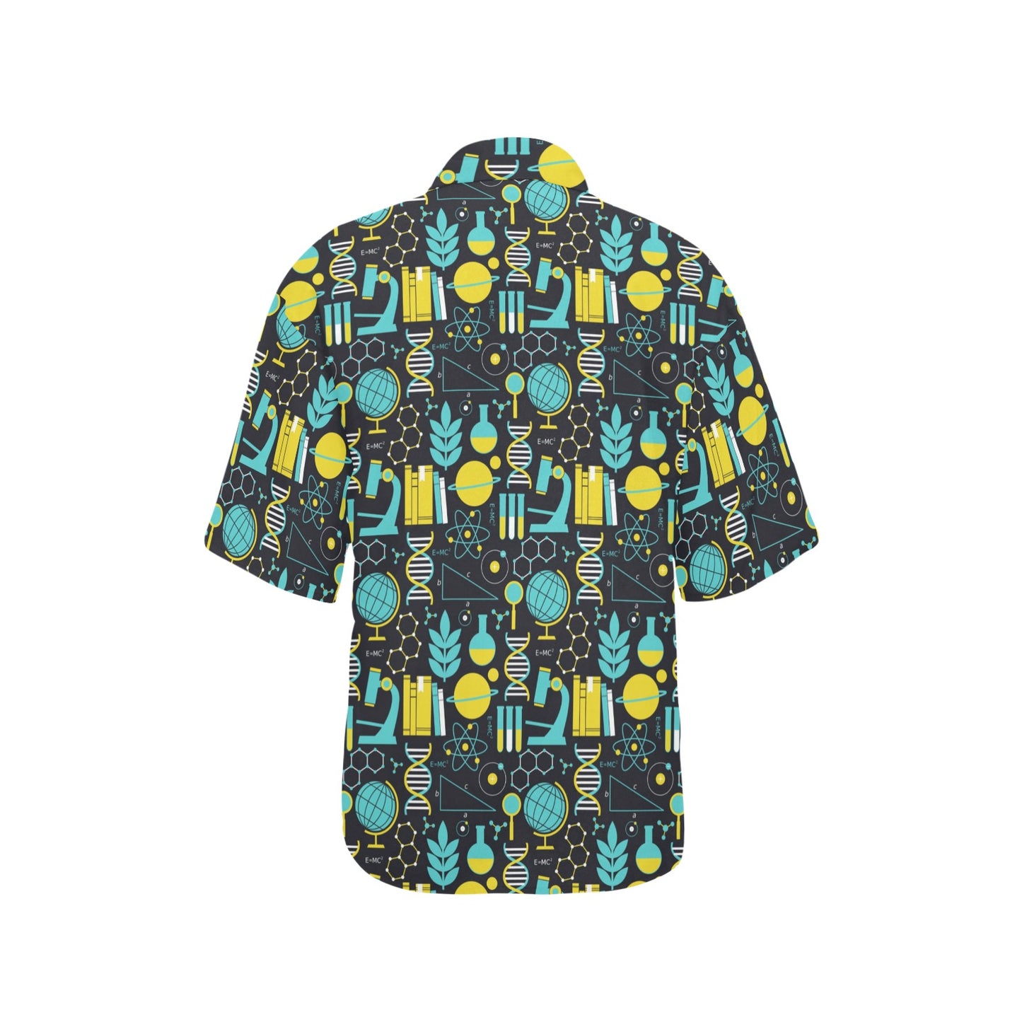 Science Print Design LKS301 Women's Hawaiian Shirt