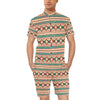 Navajo Western Style Print Pattern Men's Romper