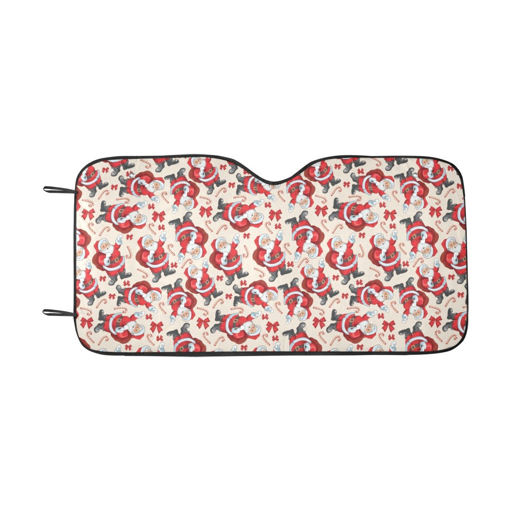 Santa Christmas Themed Print Design LKS302 Car front Windshield Sun Shade