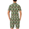 Bird Of Paradise Pattern Print Design 02 Men's Romper