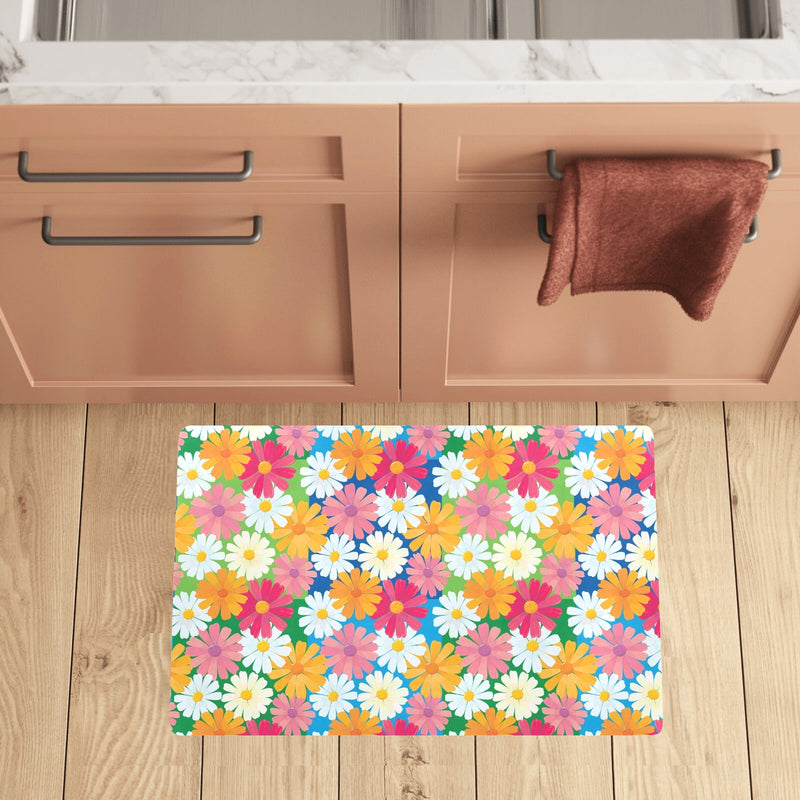 Daisy Pattern Print Design DS05 Kitchen Mat