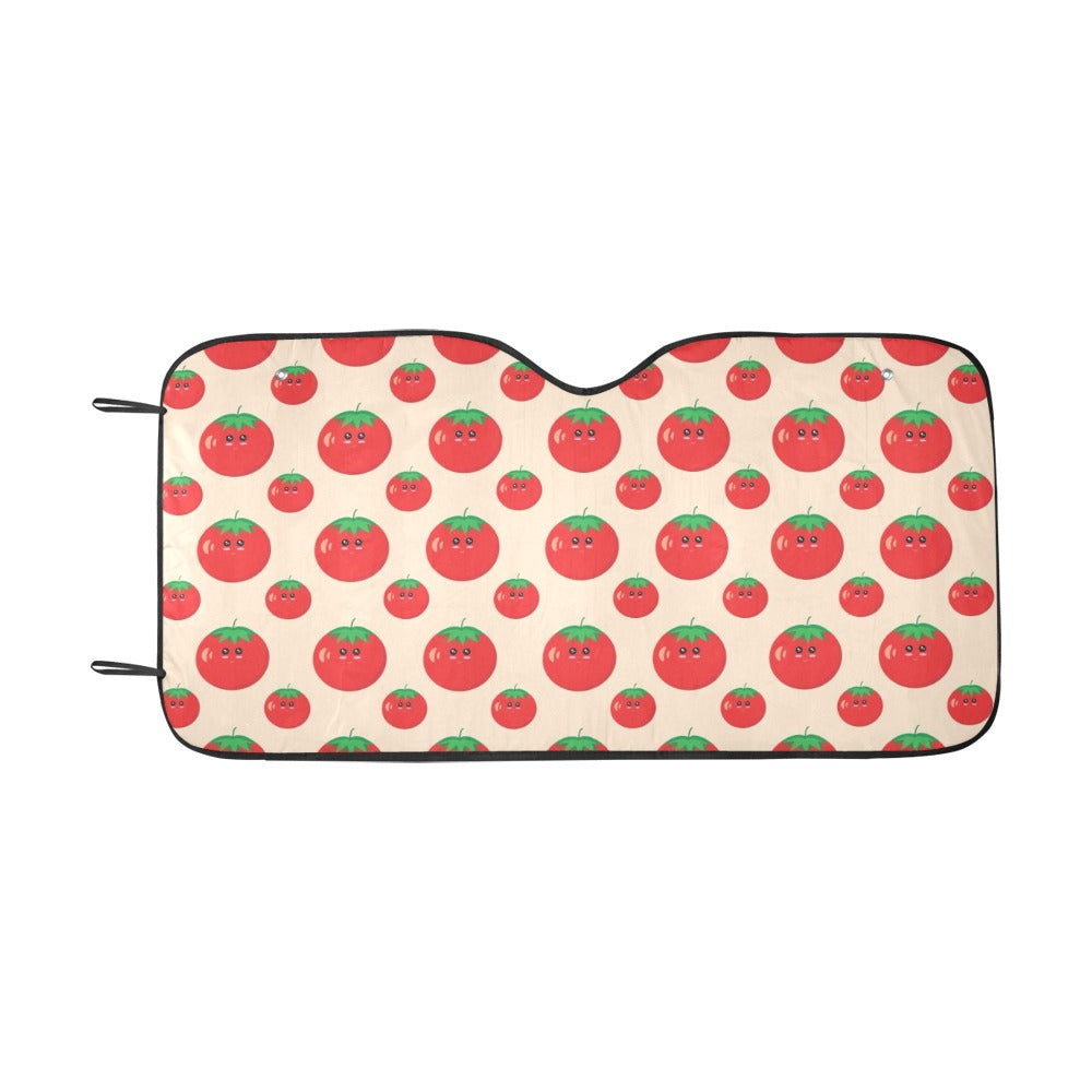 Tomato Print Design LKS308 Car front Windshield Sun Shade