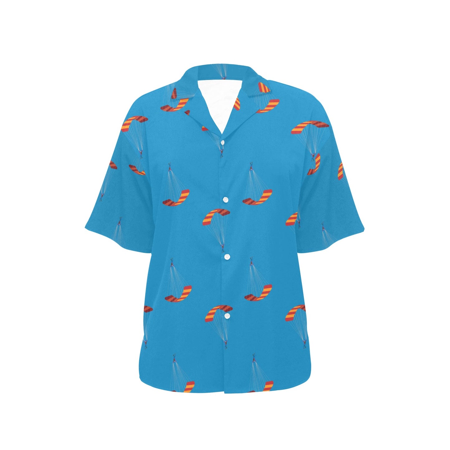 Paratrooper Pattern Print Design A01 Women's Hawaiian Shirt
