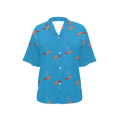 Paratrooper Pattern Print Design A01 Women's Hawaiian Shirt