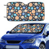 Planet Colorful Print Design LKS301 Car front Windshield Sun Shade