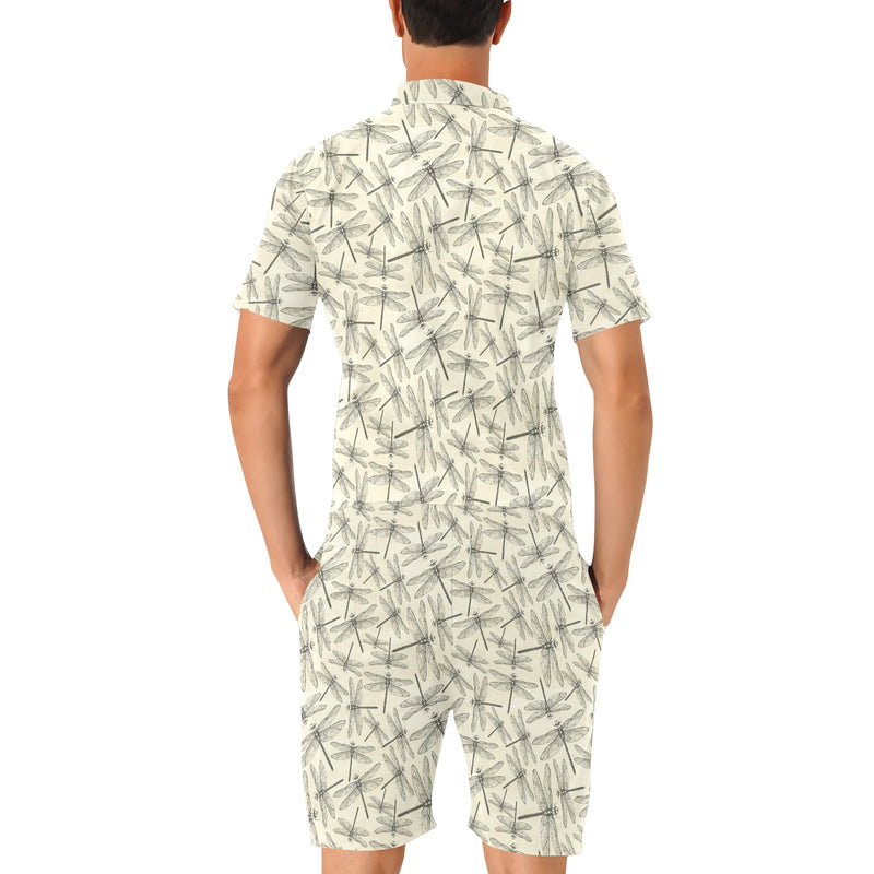 Dragonfly Print Design LKS402 Men's Romper