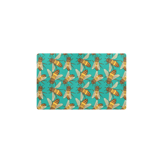 Bee Pattern Print Design BEE04 Kitchen Mat