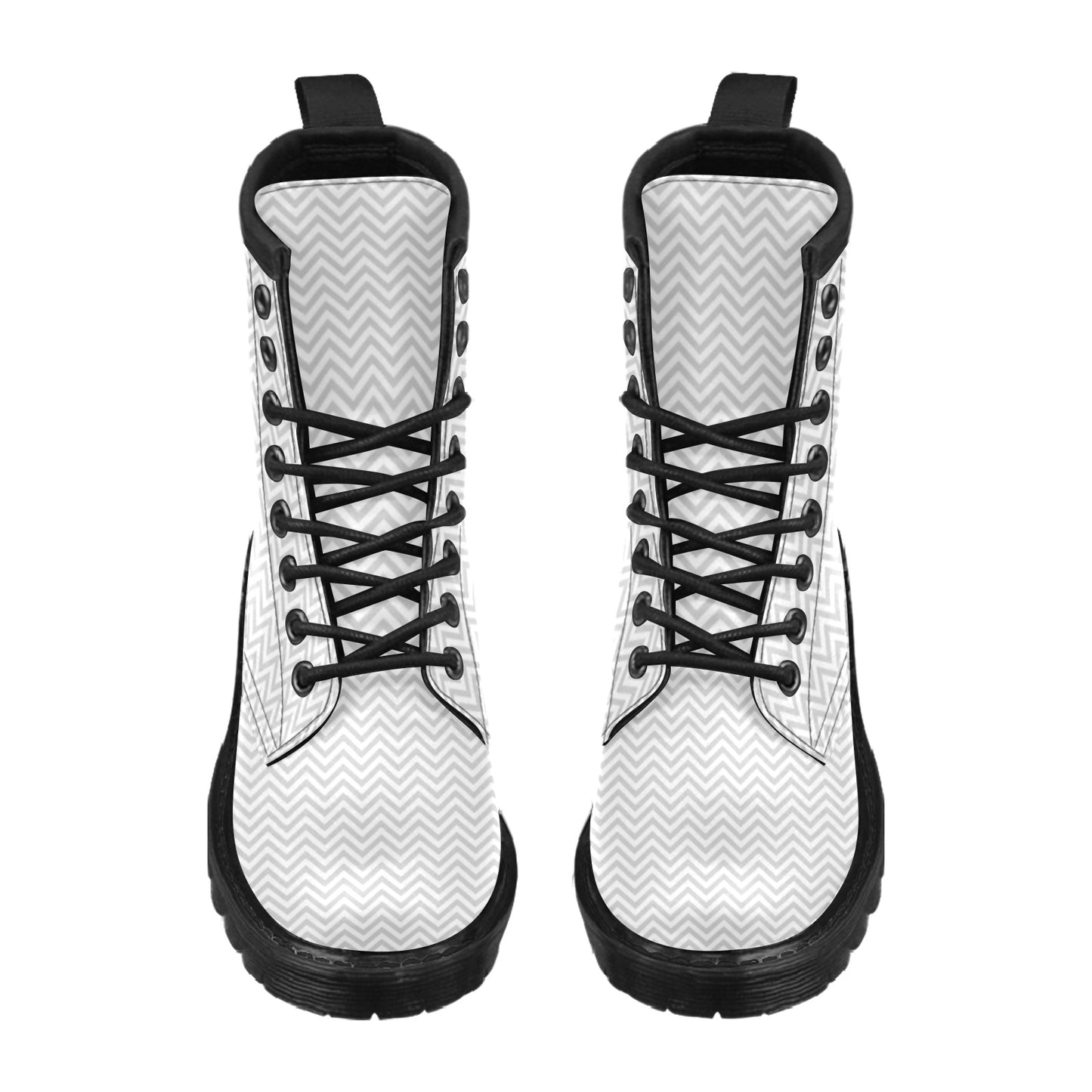 Chevron Print Design LKS401 Women's Boots