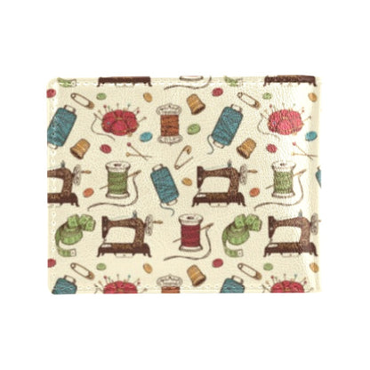 Sewing Equipment Print Design LKS303 Men's ID Card Wallet