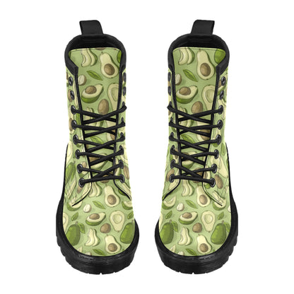 Avocado Pattern Print Design AC03 Women's Boots
