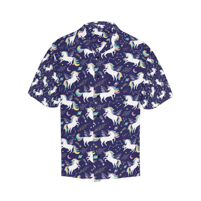 Unicorn Print Design LKS305 Men's Hawaiian Shirt