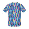 Surfboard Print Design LKS304 Men's All Over Print T-shirt