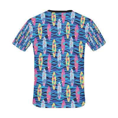 Surfboard Print Design LKS304 Men's All Over Print T-shirt