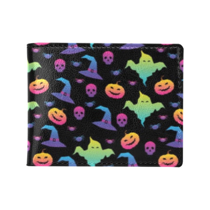 Halloween Print Design LKS404 Men's ID Card Wallet