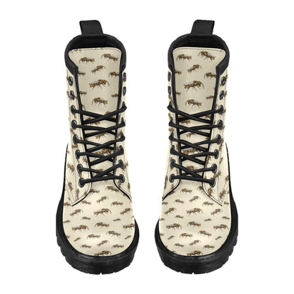 Bee Print Design LKS306 Women's Boots