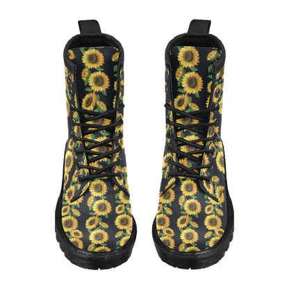 Sunflower Print Design LKS306 Women's Boots