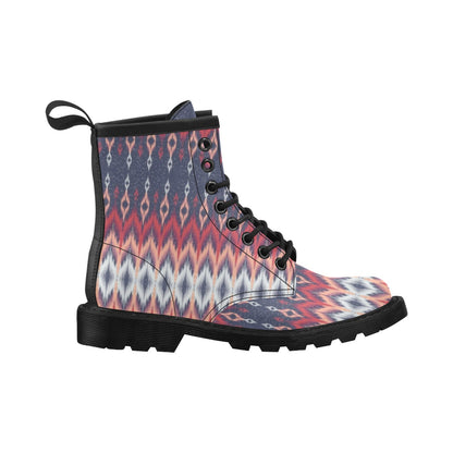 Ikat Print Design LKS401 Women's Boots
