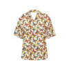 Butterfly Pattern Print Design 02 Women's Hawaiian Shirt