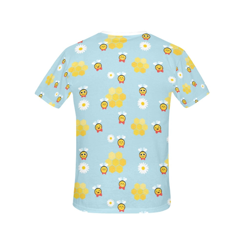 Bee Cute Print Design LKS304 Women's  T-shirt